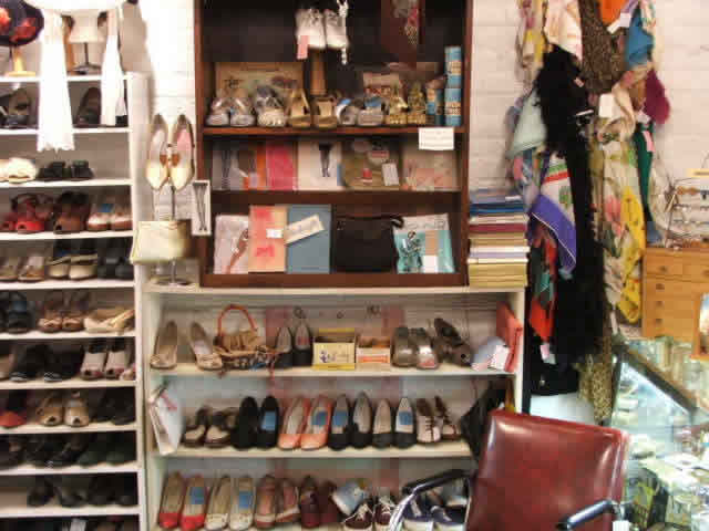 Racks of Shoes Racks of Shoes
