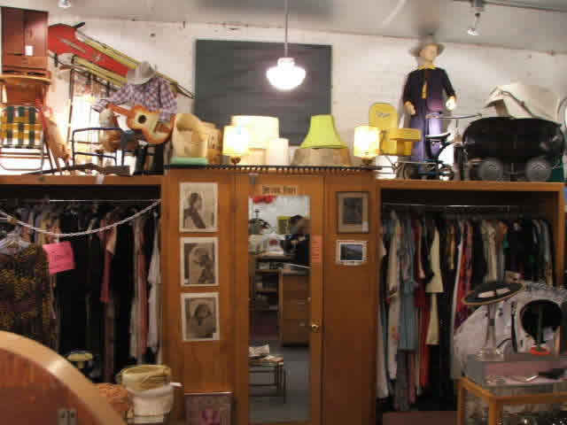 More Racks of Clothing and the Dressing Room More Racks of Clothing and the Dressing Room